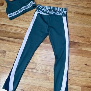 Zara girls sport set sz 9-10